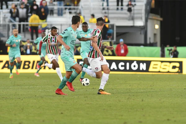 Fluminense, Florida Kupası 'nda 15 Ocak 2018' de Orlando Florida 'da oynanan Spektrum Stadyumu' nda Barcelona SC 'ye karşı..