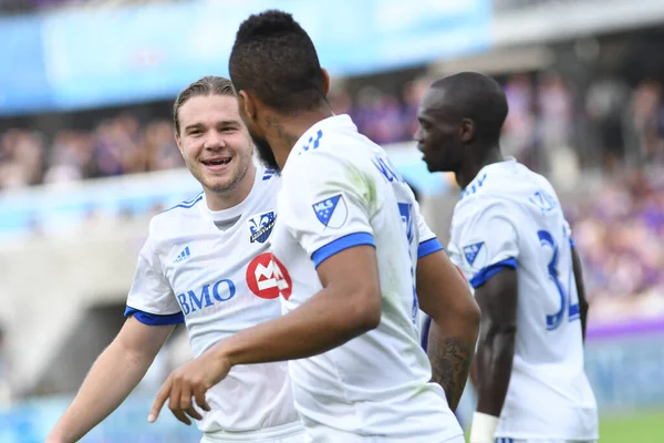 Orlando City Hosts Montreal Impact Orlando City Stadium Orlando Florida — Stock Photo, Image