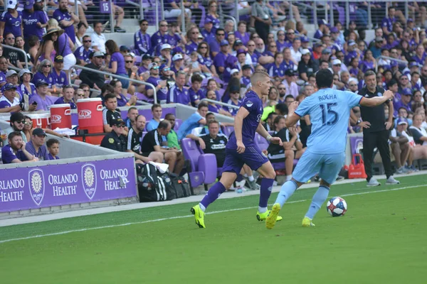 Orlando City Host New York City Orlando City Stadium Orlando — Stock fotografie