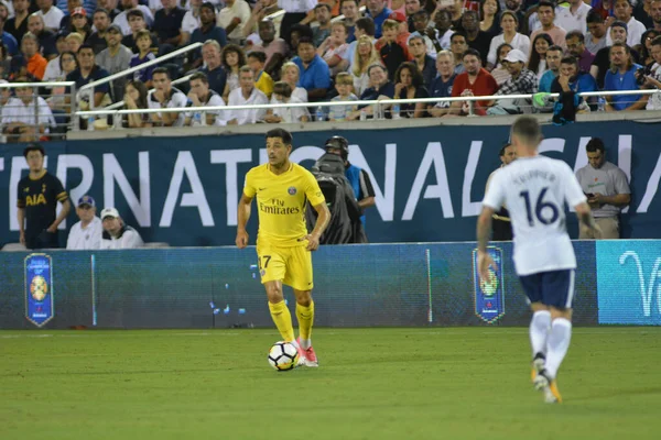 Paris Saint Germain Tottenham Hotspur Citrus Bowl Orlando Florida Luglio — Foto Stock