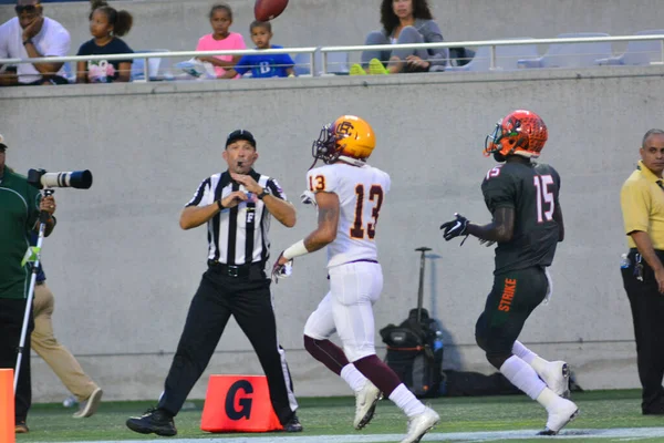 Florida Rattlers Enfrentar Bethune Cookman Wildcats Durig Clássicos Flórida Estádio — Fotografia de Stock