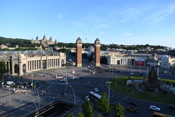 Vacker Utsikt Över Antika Byggnadsfasader Den Gamla Staden Stadsbilden Stora — Stockfoto