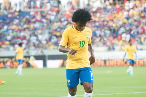 Brezilya, 8 Haziran 2016 tarihinde Orlando Florida 'daki Copa America Centenario' da Haiti ile karşılaştı.. 