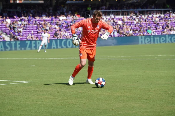 Organizator Orlando City Cincinnati Orlando City Stadium Orlando Florida Maja — Zdjęcie stockowe