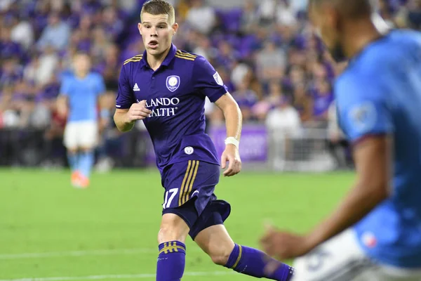 Orlando City 26 Temmuz 2018 'de Florida Exploria Stadyumu' nda NYC FC 'ye ev sahipliği yaptı. Fotoğraf: Marty Jean-Louis