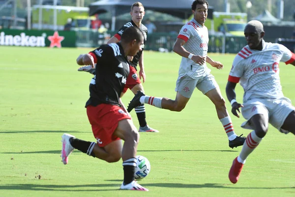 Toronto Affronta United Durante Mls Tornato Torneo Espn Wild World — Foto Stock