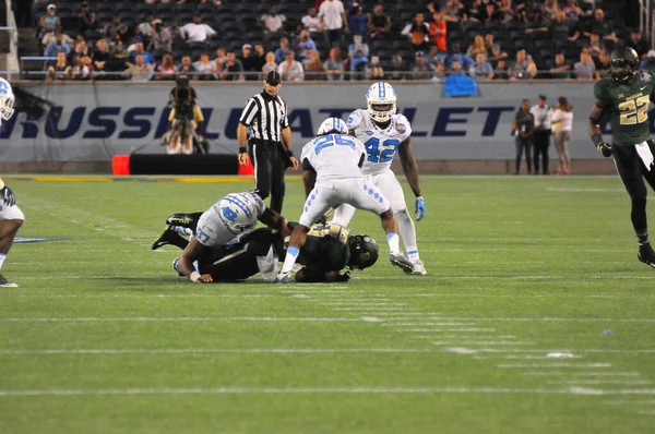 Severní Karolína Čelí Baylor Během Russell Athletic Bowl Stadionu Camping — Stock fotografie