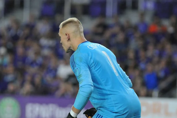 Orlando City Hosts New England Revolution Orlando City Stadium Orlando — Stock Photo, Image