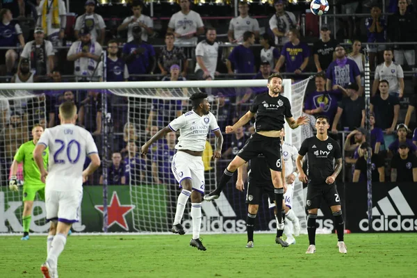 Orlando City SC 14 Ağustos 2019 Çarşamba günü Exploria Stadyumu 'nda Sporting Kansas SC' ye ev sahipliği yaptı.
