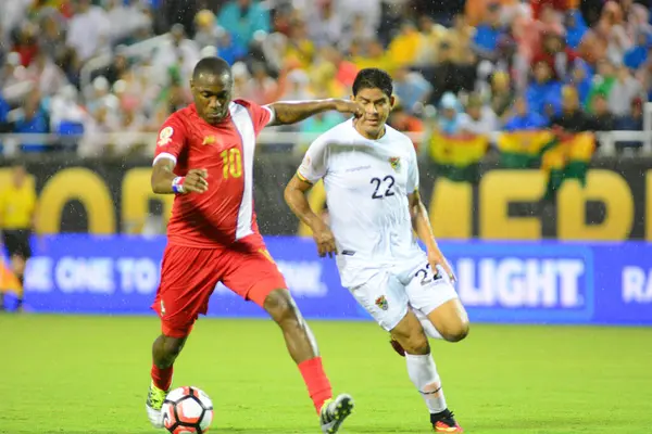 Bolivia Enfrenta Panamá Durante Copa American Centenario Orlando Florida Camping — Foto de Stock