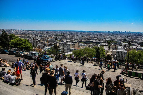 Krásné Město Paříž Francie Května 2014 — Stock fotografie