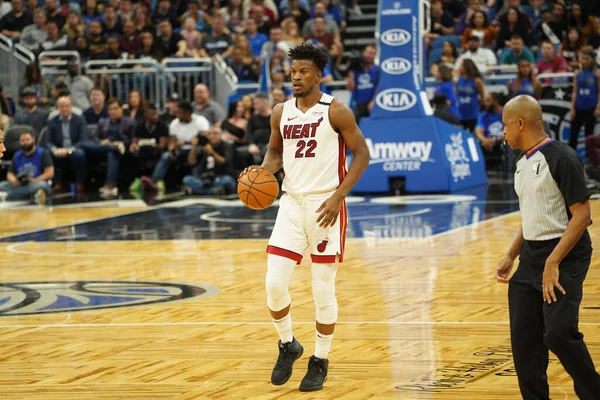 Match Basket Ball Saison Nba Orlando Magic Miami Heat Janvier — Photo