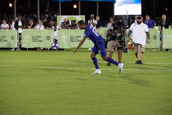 30 Temmuz 2019 'da Orlando Florida' da Disney 'in Vahşi Spor Dünyası' nda MLS All-Star Yetenek Yarışması. 