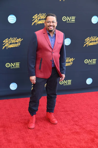 24 Mart 2018 Cumartesi günü Las Vegas 'taki Orleans Resort' ta düzenlenen 33. Yıldız Ödülleri Kırmızı Halı sırasında ünlüler.