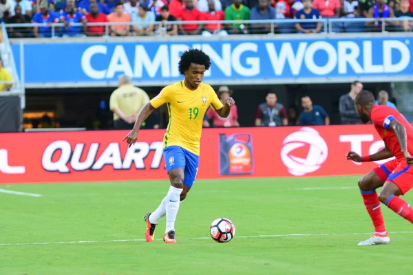 Brezilya, 8 Haziran 2016 tarihinde Orlando Florida 'daki Copa America Centenario' da Haiti ile karşılaştı..