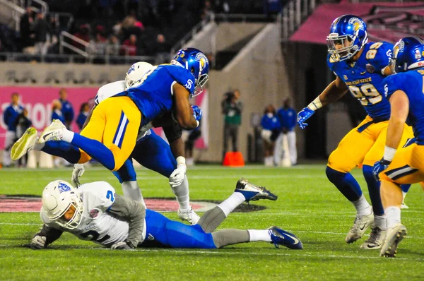 Georgia State Affronte San Jose State Lors Cure Bowl Camping — Photo