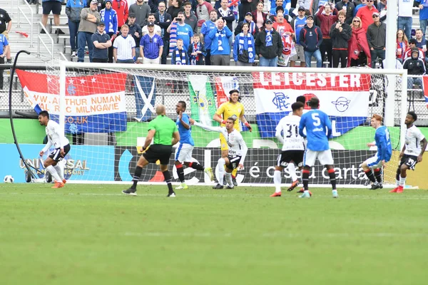 13 Ocak 2018 'de Orlando Florida' daki Spektrum Stadyumu 'nda düzenlenen Florida Kupası' nda Korucular Corinthianlara karşı..