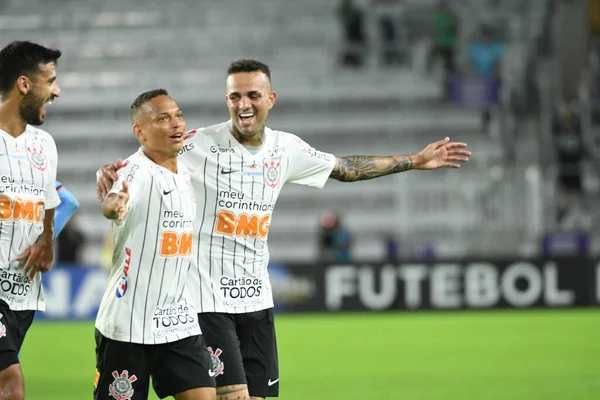 Florida Cup 2020 Corinthians Nycfc Jogo Exploria Stadium Orlando Florida — Fotografia de Stock