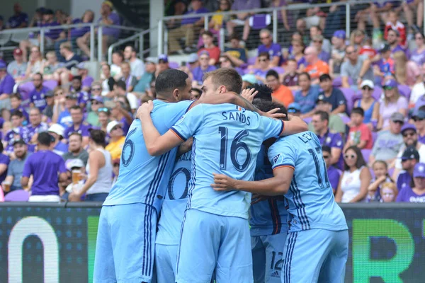 Orlando City Host New York City Orlando City Stadium Orlando — Fotografia de Stock