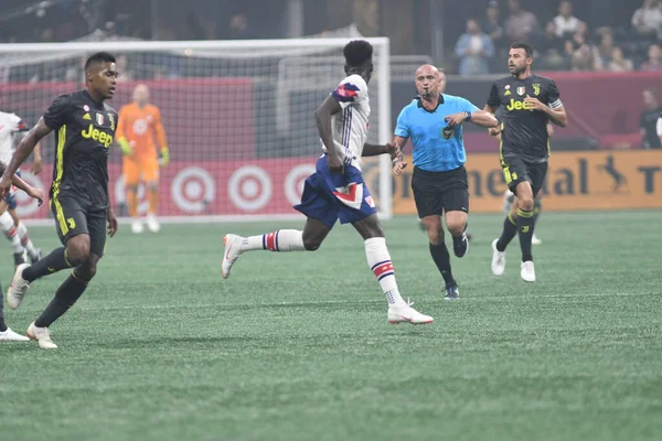 1 Ağustos 2018 tarihinde Atlanta 'daki Mercedez Benz Stadyumu' nda tüm yıldızlar Juventus 'a karşı..  