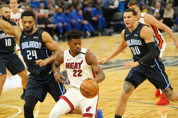 Basketball Nba Saison Orlando Magic Miami Heat Januar 2020 — Stockfoto