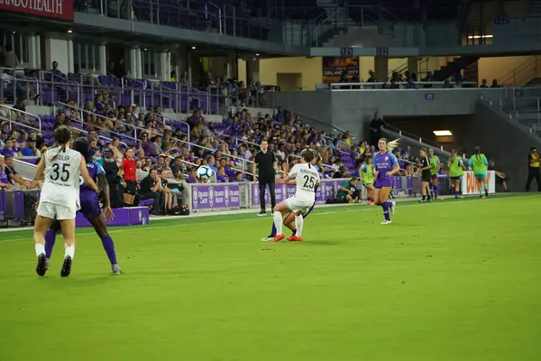 Foto Trots Gastheer Van Portland Thorns Orlando City Stadium Orlando — Stockfoto