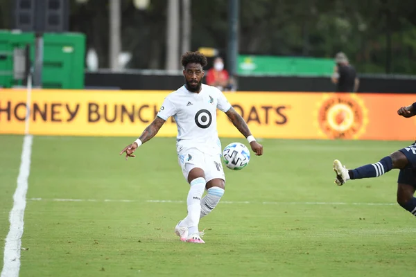 MLS sırasındaki Minnesota United ile karşılaşan Kansas City, 12 Temmuz 2020 tarihinde Orlando Florida 'daki ESPN Vahşi Spor Dünyası' nda düzenlenen turnuvaya geri döndü..  