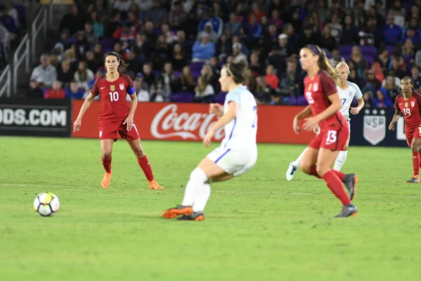ABD, 7 Mart 2018 tarihinde Orlando City Stadyumu 'ndaki SheBelives Kupası' nda İngiltere ile karşı karşıya geldi.