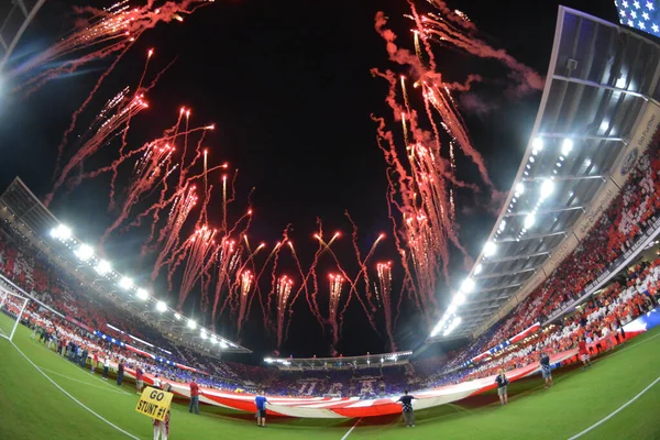 Mecz Kwalifikacyjny Mistrzostw Świata Stadionie Orlando City Stany Zjednoczone Panama — Zdjęcie stockowe