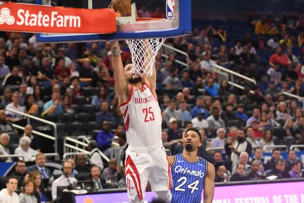 Orlando Magic Organiseert Houston Rockets Amway Arena Zondag Januari 2019 — Stockfoto