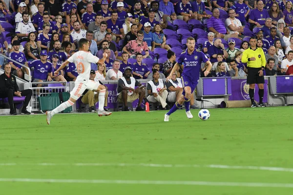 Orlando City SC, 24 Ağustos 2018 'de Florida Exploria Stadyumu' nda Atlanta United 'a ev sahipliği yaptı.