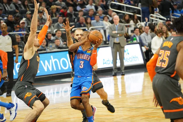 Orlando Magic Empfangen Mittwoch Den Januar 2020 Die Oklahoma Thunder — Stockfoto