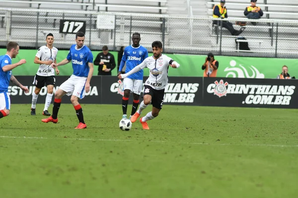 13 Ocak 2018 'de Orlando Florida' daki Spektrum Stadyumu 'nda düzenlenen Florida Kupası' nda Korucular Corinthianlara karşı..