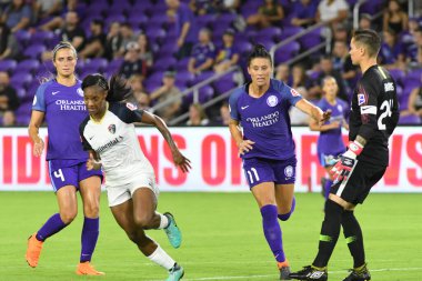 Orlando Pride, 23 Mayıs 2018 'de Orlando Florida' daki Exploria Stadyumu 'nda Kuzey Carolina Cesareti' ne ev sahipliği yapmaktadır..  