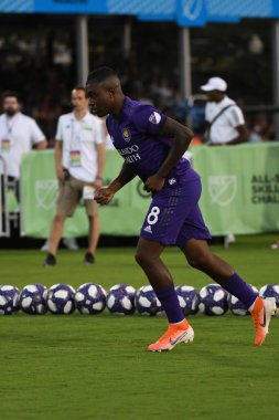 30 Temmuz 2019 'da Orlando Florida' da Disney 'in Vahşi Spor Dünyası' nda MLS All-Star Yetenek Yarışması. 