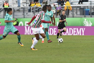 Fluminense, Florida Kupası 'nda 15 Ocak 2018' de Orlando Florida 'da oynanan Spektrum Stadyumu' nda Barcelona SC 'ye karşı.. 