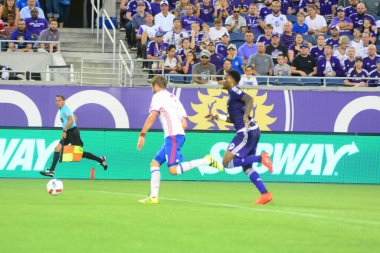 Orlando City, 24 Ağustos 2016 'da Orlando Florida' daki Kamp Dünyası Stadyumunda Toronto FC 'ye ev sahipliği yaptı..