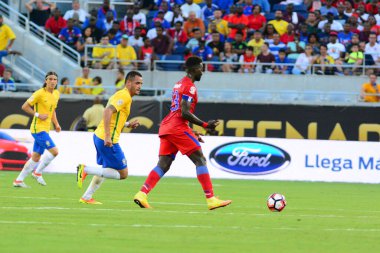 Brezilya, 8 Haziran 2016 tarihinde Orlando Florida 'daki Copa America Centenario' da Haiti ile karşılaştı..