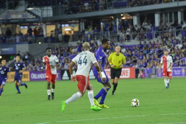 Orlando City 27 Eylül 2017 'de Orlando City Stadyumu' nda New England Devrimi 'ne ev sahipliği yaptı..  