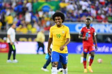 Brezilya, 8 Haziran 2016 tarihinde Orlando Florida 'daki Copa America Centenario' da Haiti ile karşılaştı..