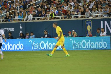 Paris Saint-Germain, Tottenham Hotspur 'a karşı 22 Temmuz 2017' de Orlando Florida 'daki Citrus Bowl' da.   