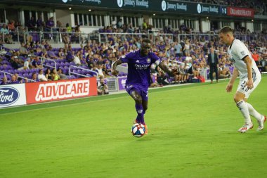 Orlando City, 3 Temmuz 2019 Çarşamba günü Orlando Florida 'daki Exploria Stadyumu' nda Philadelphia Union 'a ev sahipliği yaptı.. 