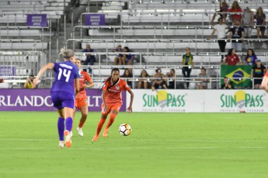 Orlando Pride 28 Haziran 2018 'de Orlando City Stadyumu' nda Houston Dash 'e ev sahipliği yaptı..  