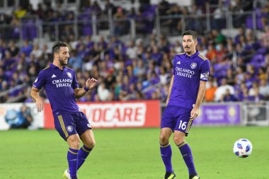 Orlando City 26 Temmuz 2018 'de Florida Exploria Stadyumu' nda NYC FC 'ye ev sahipliği yaptı. Fotoğraf: Marty Jean-Louis