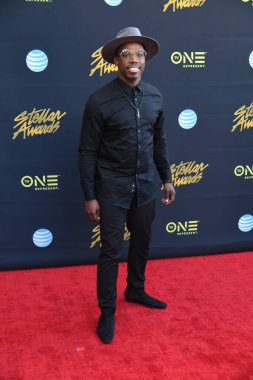 24 Mart 2018 Cumartesi günü Las Vegas 'taki Orleans Resort' ta düzenlenen 33. Yıldız Ödülleri Kırmızı Halı sırasında ünlüler.