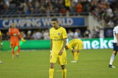Paris Saint-Germain, Tottenham Hotspur 'a karşı 22 Temmuz 2017' de Orlando Florida 'daki Citrus Bowl' da.   