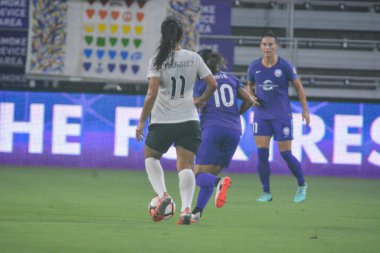 Orlando Pride 12 Ağustos 2017 'de Orlando City Stadyumu' nda New Jersey Sky Blue FC 'ye ev sahipliği yapmaktadır..  