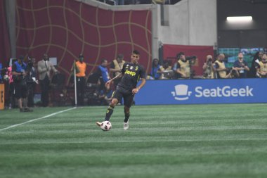 1 Ağustos 2018 tarihinde Atlanta 'daki Mercedez Benz Stadyumu' nda tüm yıldızlar Juventus 'a karşı..  