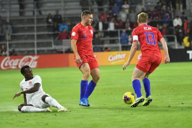 Amerikan Futbol Takımı 15 Kasım 2019 Cuma günü Orlando Florida 'daki Exploria Stadyumu' nda oynanan Concacaf Uluslar Ligi karşılaşmasında Kanada 'ya ev sahipliği yapmaktadır.