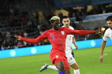 Amerikan Futbol Takımı 15 Kasım 2019 Cuma günü Orlando Florida 'daki Exploria Stadyumu' nda oynanan Concacaf Uluslar Ligi karşılaşmasında Kanada 'ya ev sahipliği yapmaktadır.